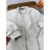 Men's American Style Thickened Flight Jacket for Autumn and Winter - Cotton Padded, Clean Fit Baseball Coat