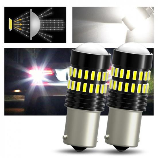 AUXITO Super Bright LED 1156 7506 Reverse Backup Light White Bulb 2PC 6000K EOOH