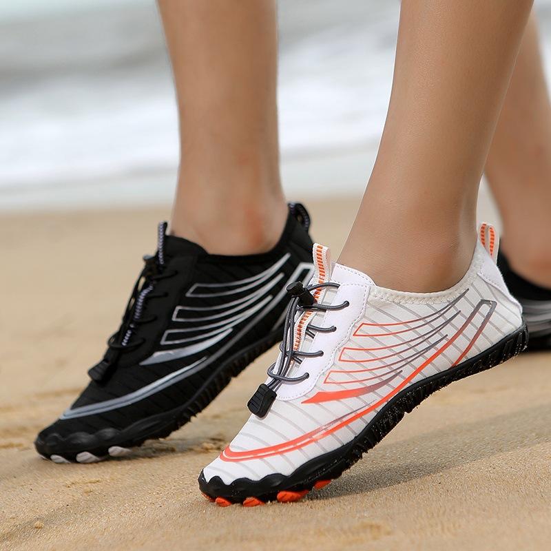 Outdoor Beach Shoes Men's and Women's Swimming Diving Wading Shoes Couple Non-slip Shoes Five-finger Mountaineering Fitness Shoes