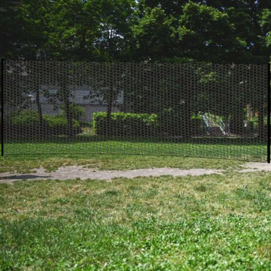 21x9,8ft/28,8x9,8ft Fußball Backstop Net Ball Sport Praxis Netting Barriere Verknotet