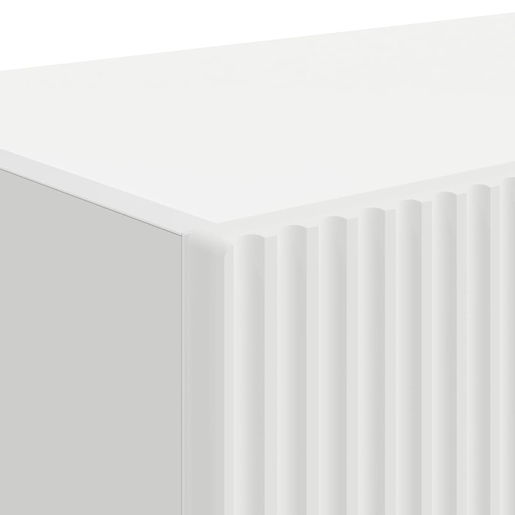 Wall Mounted TV Cabinet White 39 X 31 X 29.5 Cm Engineered Wood
