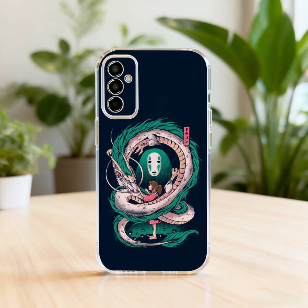 

S-Spirited C-Chihiro O-Ogino A-Away-SA Phone Case Transparent Silicone Soft For SamsungA10,12,20,21S,30,31,40,50,51,52,70,71 Samsung a30 a20