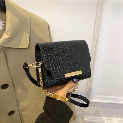 Mini Fashion Shoulder Small Bag Women'S Spring Versatile Messenger Bag Small Square Bag Solid Color