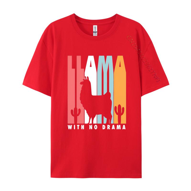 

Luxury Designer With No Drama Retro Feel T Shirts Men Novelty T Shirt Cotton Fast Shipping Graphic Tees Men S