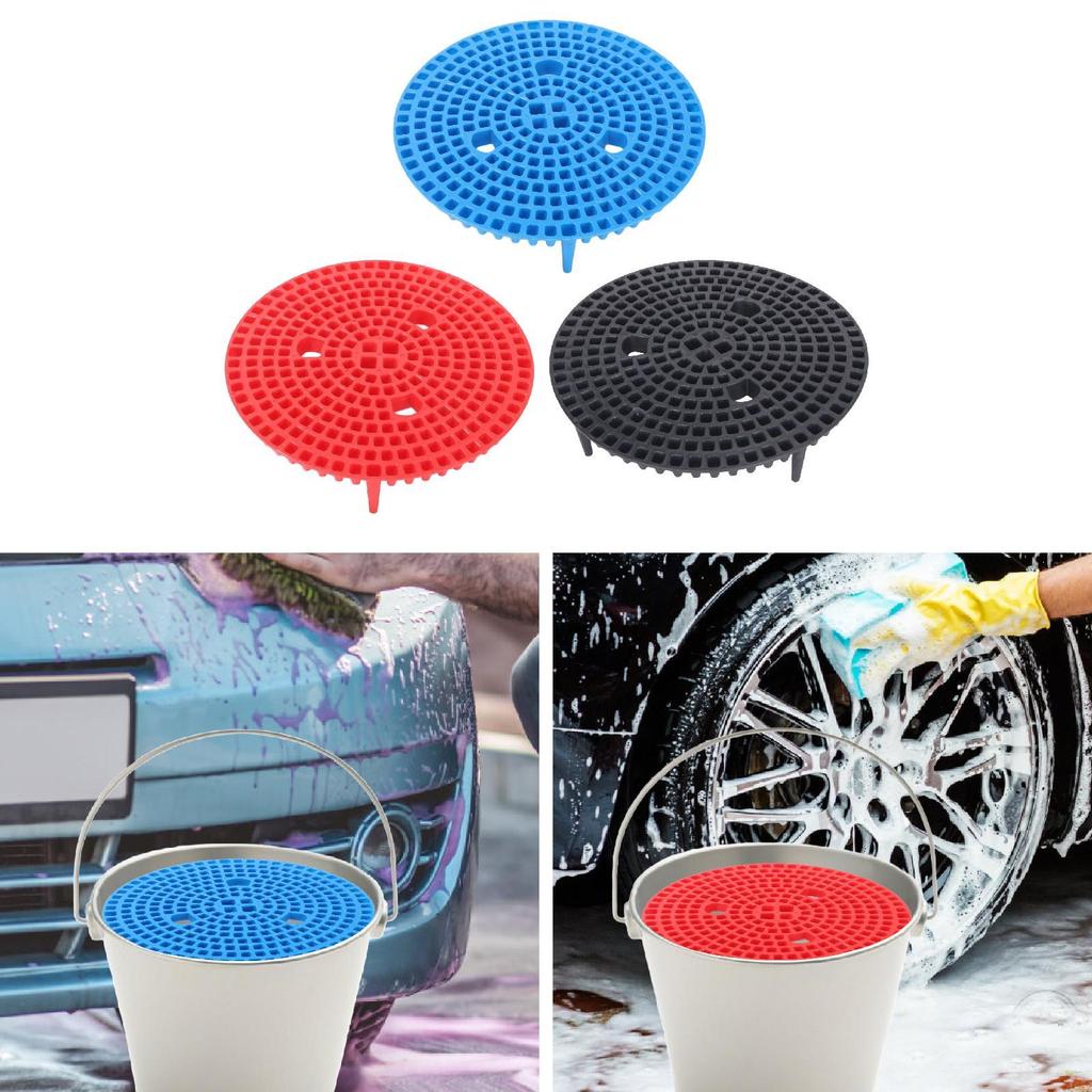 Car Wash Bucket Insert Dirt Guard Separating Gravel for Sediment Grit Car Cleaning Accessories for RV Garage Suvs
