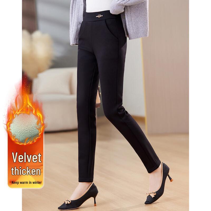 Paster Women s Winter Fleece-Lined Casual Pants XL