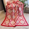 Cashew Flower Fashion Shawl Spring And Summer Imitation Silk Decorative Scarf Women'S Retro Temperament Outer Decorative Scarf