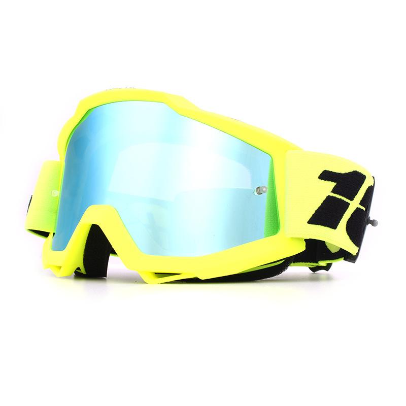 100% Cycling Goggles Outdoor sports motorcycle helmet, off-road windproof, sandproof, dustproof goggles, ski goggles