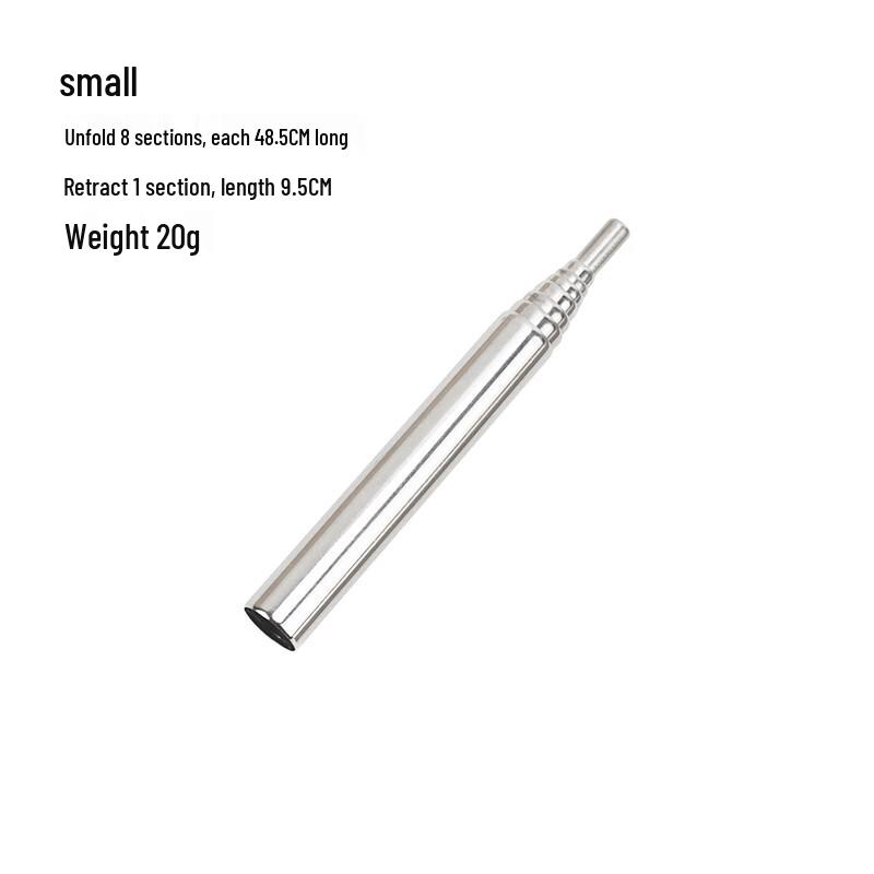 ZISIZ Telescopic Stainless Steel Fire Blowpipe