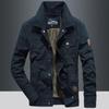Spring and Autumn New Casual Tooling Jacket Men's Pure Cotton Jacket Tooling Military Fans Retro Top Outside Jacket Men