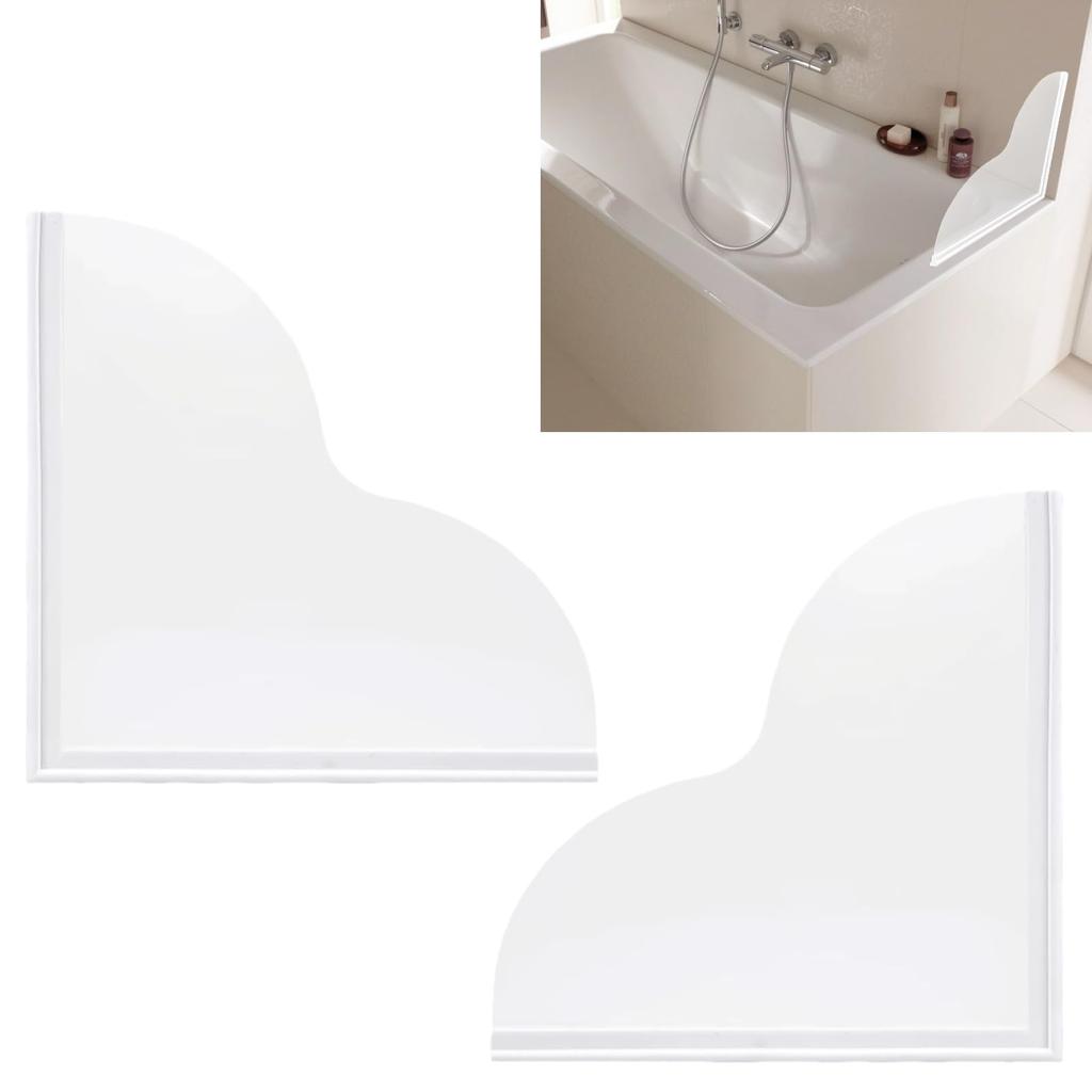 4 Pieces Kitchen Splash Prevention Screen Splash Prevention Sheet Panel Kitchen Sink Guard Kitchen Wash Basin Waterproof Transparent Splash Prevention