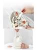 2023 Waterproof Leather Cosmetic Bag for Skin Care with Large Capacity