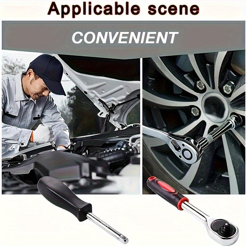 46-piece Socket Wrench Set Automobile and Motorcycle Set Household Hardware Combination Toolbox