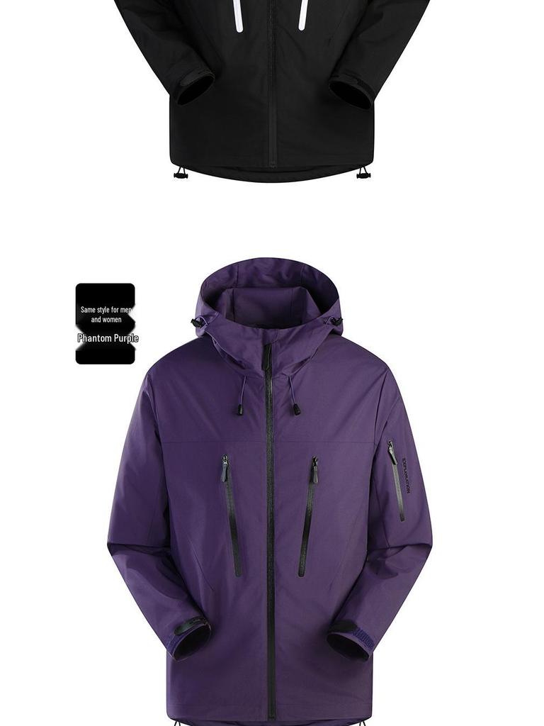 2024 Frühling & Herbst Wasserdichte Familienjacken - Unisex-Stil mit Taschen