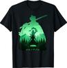 Japanese Retro Art Zoro Anime Graphic T-Shirt