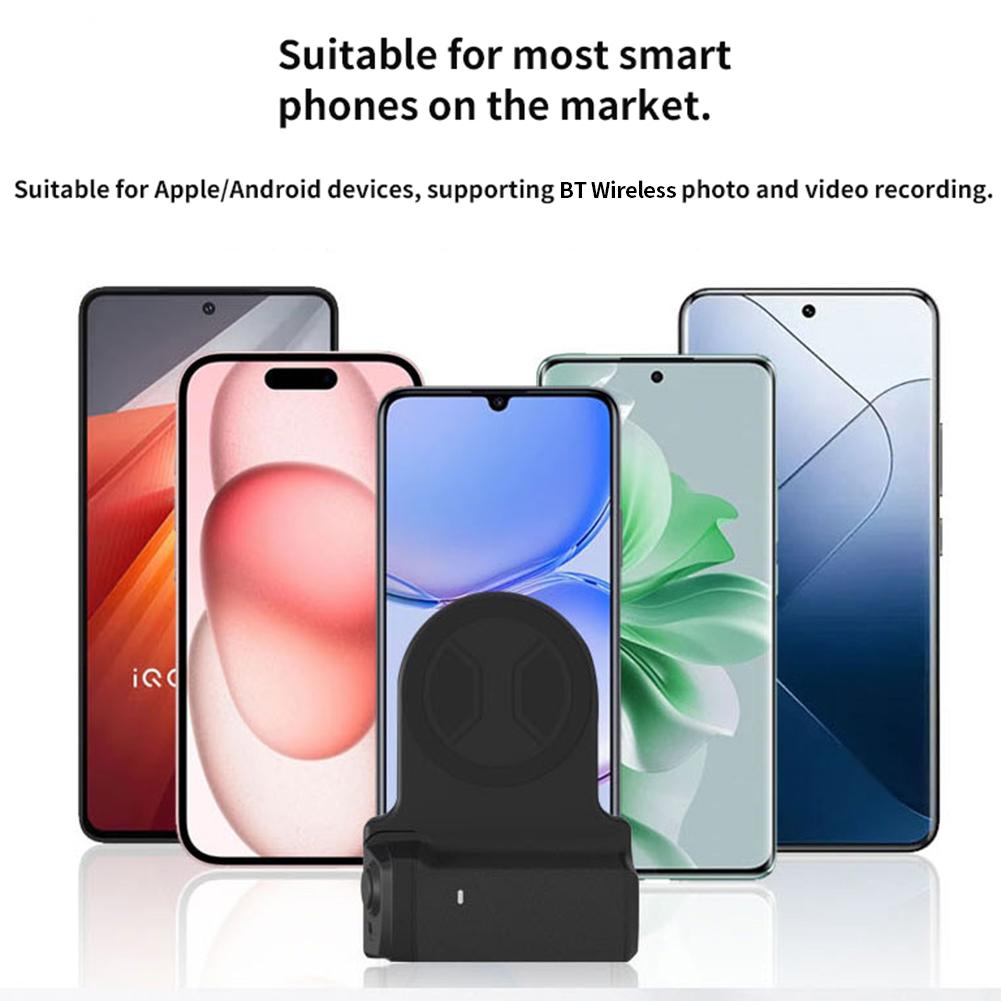 Magnetic Selfie Phone Tripod Mount Anti-shake Bluetooth-Compatible Smartphone Handle Grip Vertical Horizontal Shooting for Phone CHINA