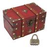 Treasure Box Durable Wear Resistant Space Saving Wide Application Easy Storage Treasure Chest for Home Store Office