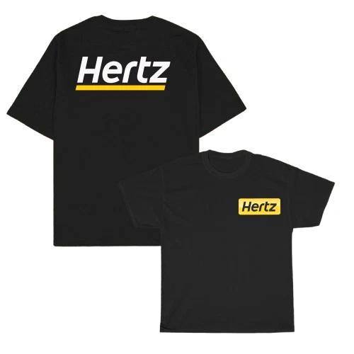 New Hertz Car Rental Logo T-Shirt Funny Size S to 5XL XS