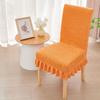 Protectors Universal Chair Covers Anti-dust Washable Dining Chair Covers Removable Flower Printing Chair Seat Covers Home