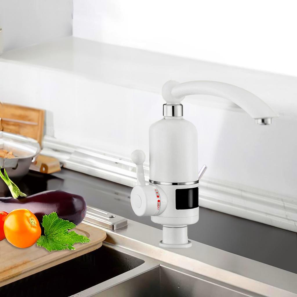 Bc Electric Flow-Through Water Heater Tourist Tap For Kitchen 3000W