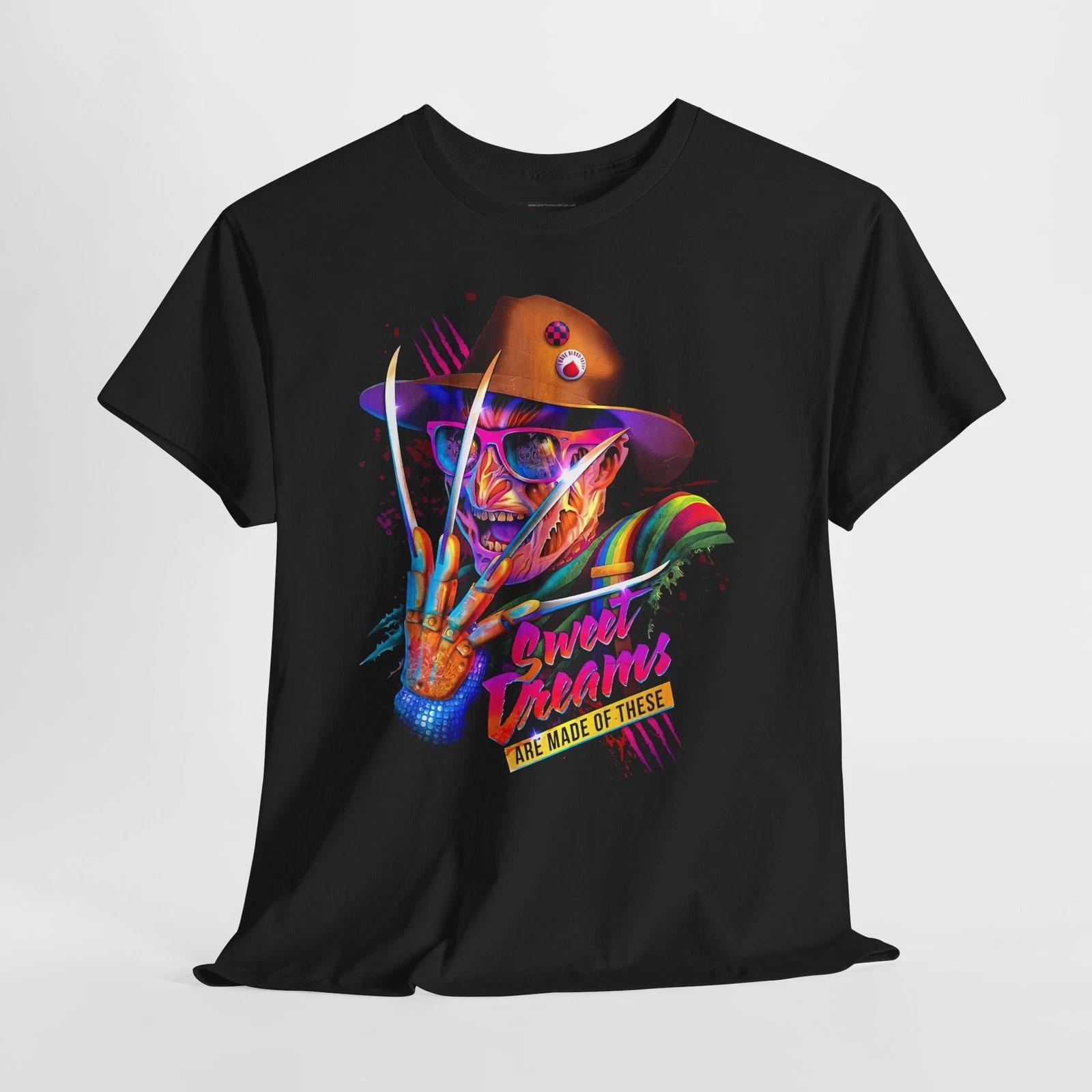 Sweet Dreams Freddy Krueger Horror Unisex Graphic T-Shirt - S to 5X S