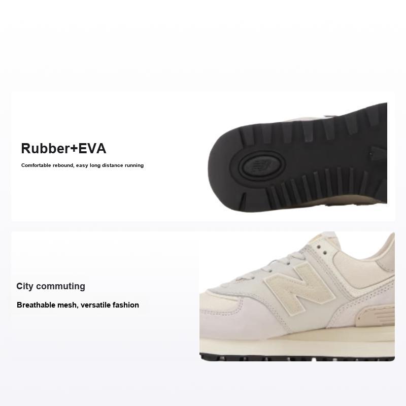 New Balance 574 Legacy Бело-серые мужские кроссовки U574LGWD 42