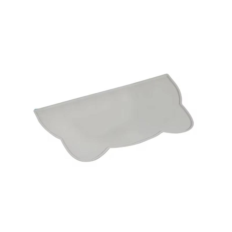 Pet Supplies Silicone Pet Mat Pet Food Feeding Mat Waterproof Dog Cat Bowl Food Mat Puppy Feeder Tray Water Mat Placemat серый