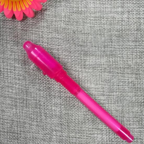 Unsichtbare Tinte Stift Eingebautes UV-Licht Magischer Marker Geschenk Schüler Schule Schreibwaren