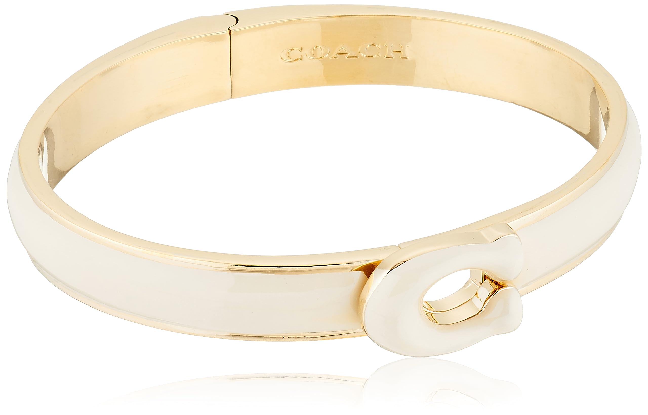

Brass bangle 37429235GLD101 [Coach] [Item] білий
