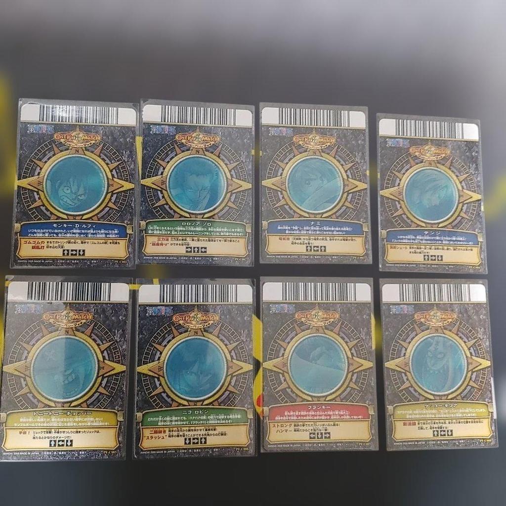 Used One Piece Berry Match Luffy Zoro Nami Sanji Chopper Robin Moria