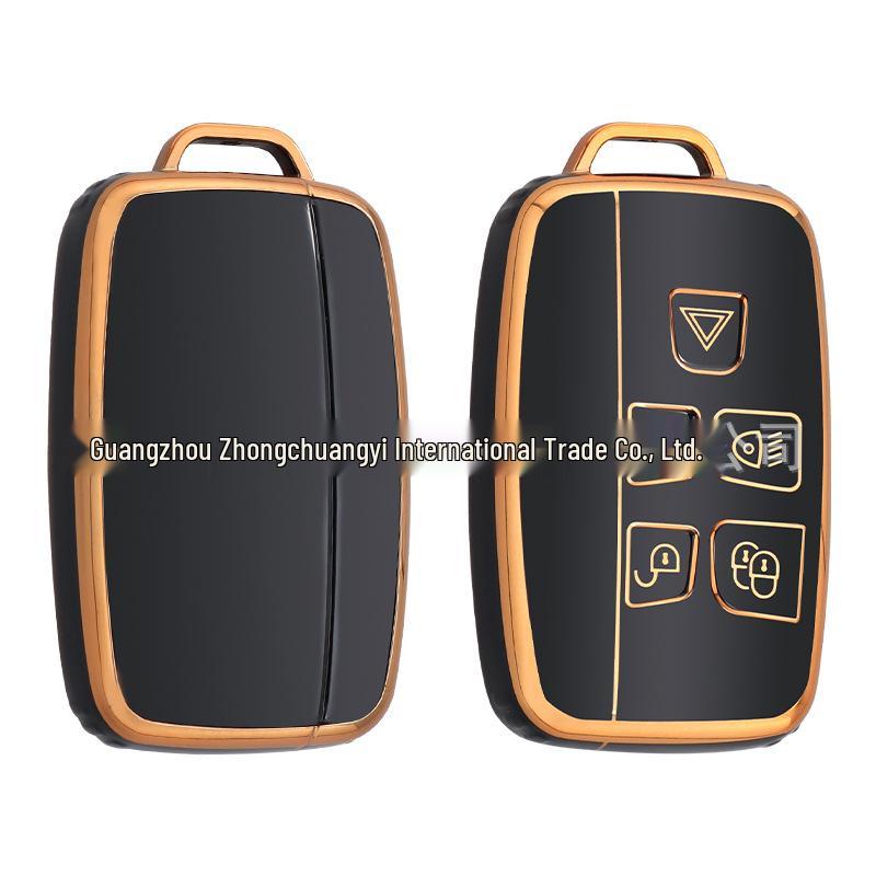 

Land Rover Key Case for Discovery, Range Rover Velar, Defender, Freelander, Evoque - Women’s Car Key Protection Shell. Crescent White [Single Shell]