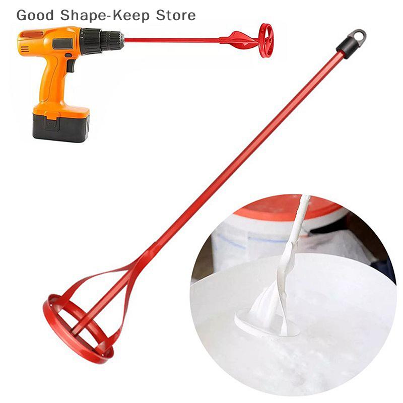 Handheld Hexagon Shaft Plaster Mud Mixer for Grouting Mortar Cement Paint Putty Powder Mixing Tool