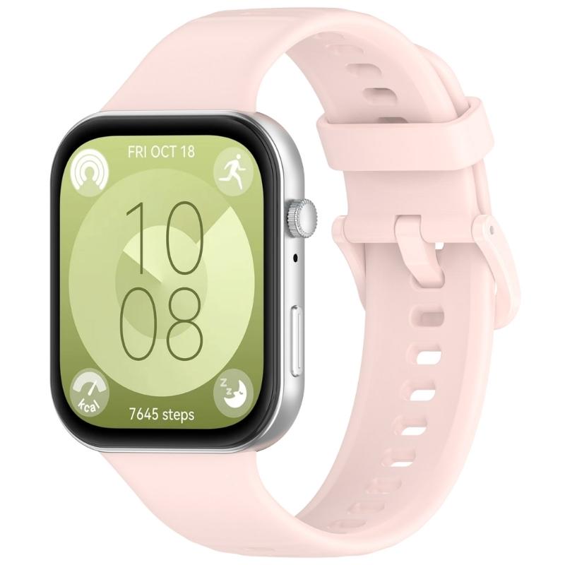 Comfortable Silicone Watch Band Practical Wristband Waterproof Watch Band Comfortable Wrist Strap Portable for Fit3