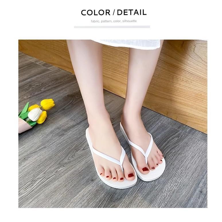 Summer women's/men's new flip-flops, beach seaside pinch your feet and wear versatile non-slip cool slippers