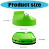 All Season Mower Deflector Accessory Universal Fit For Residential Trimmers Shatterproof Recyclable Plastic Construction