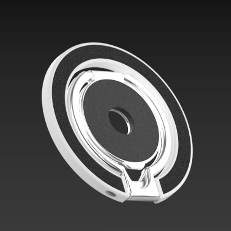Cell Phone Strong Magnet Stand for Magsafe Finger Ring 360 Degree Rotation Portable Double Magnetic Holder for iPhone 16 15 14