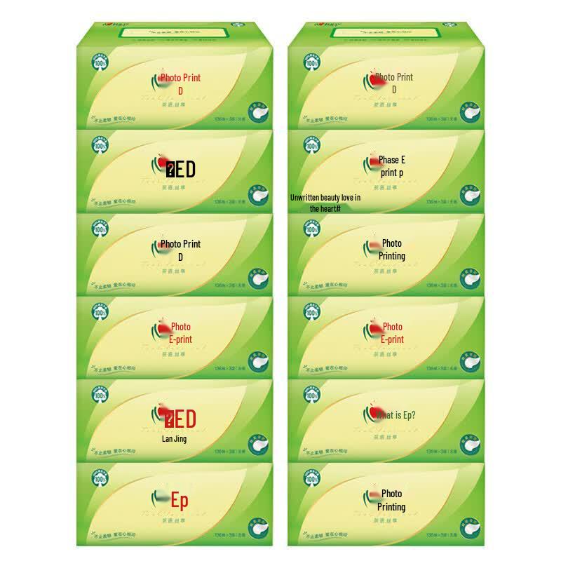 Heart to Heart 3-Ply Boxed Facial Tissues