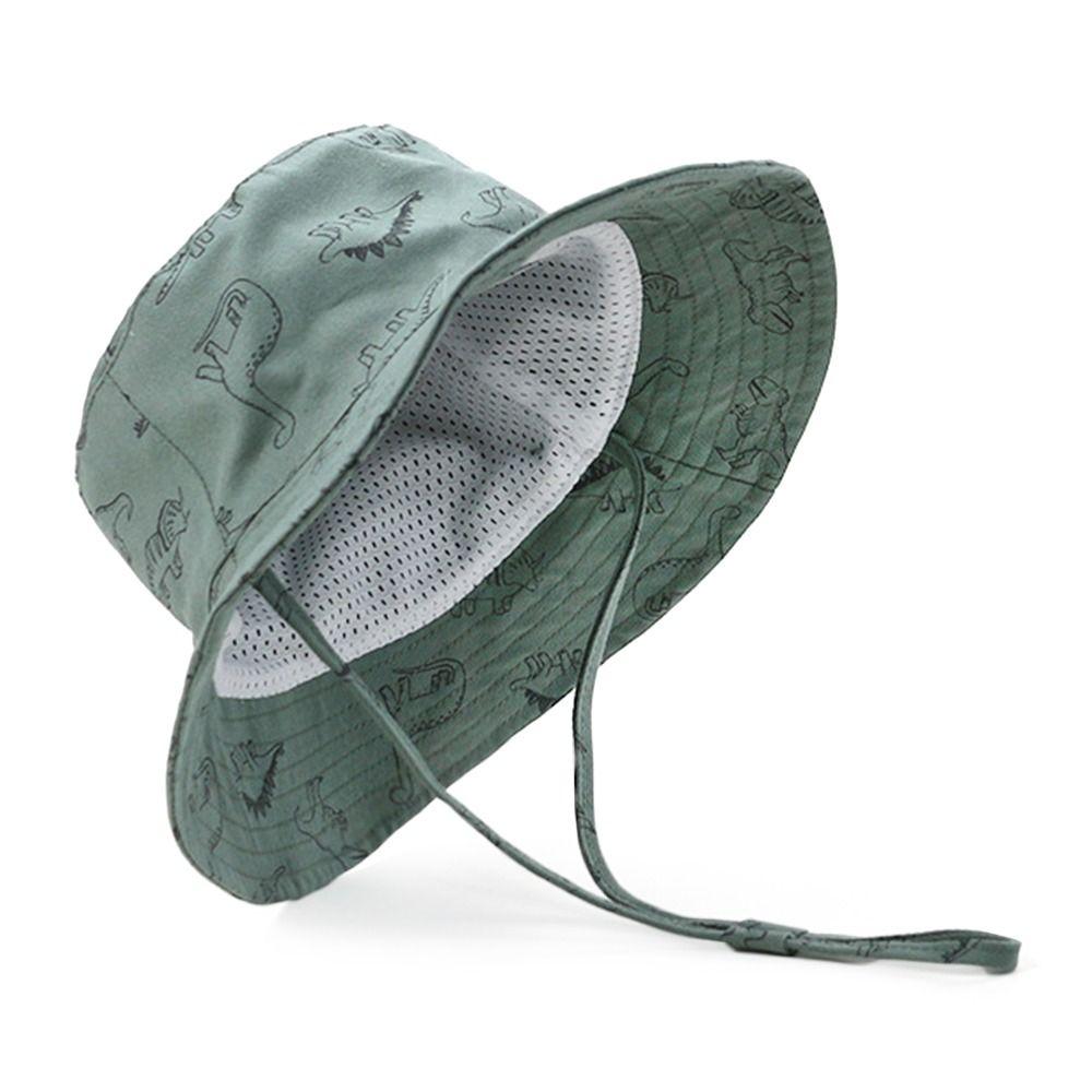 UV Protection Baby Bucket Hat Cotton Beach Cap Outdoor Panama Hat  Infant Girls Boys