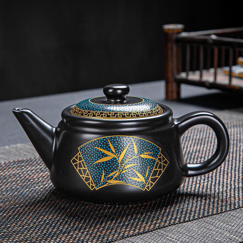 

Shangqi Gilded Ceramic Gongfu Teapot