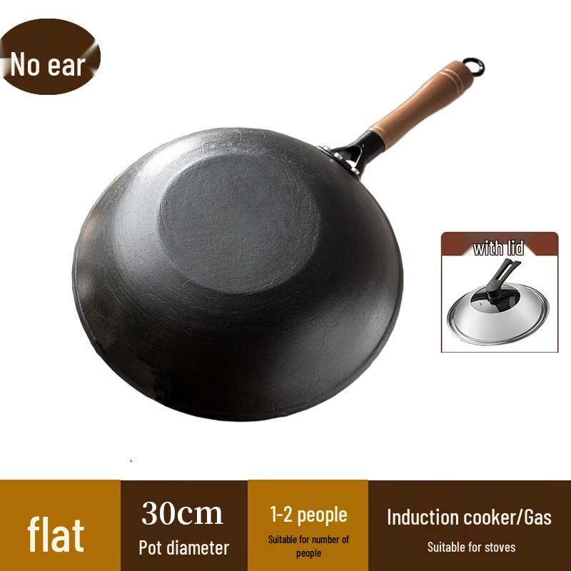 Zijin He s Turtle Pattern Cast Iron Wok