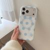 Frosted Polka Dot Snowman Bear Magnetic Case for iPhone 17/16 Pro Max/15/14