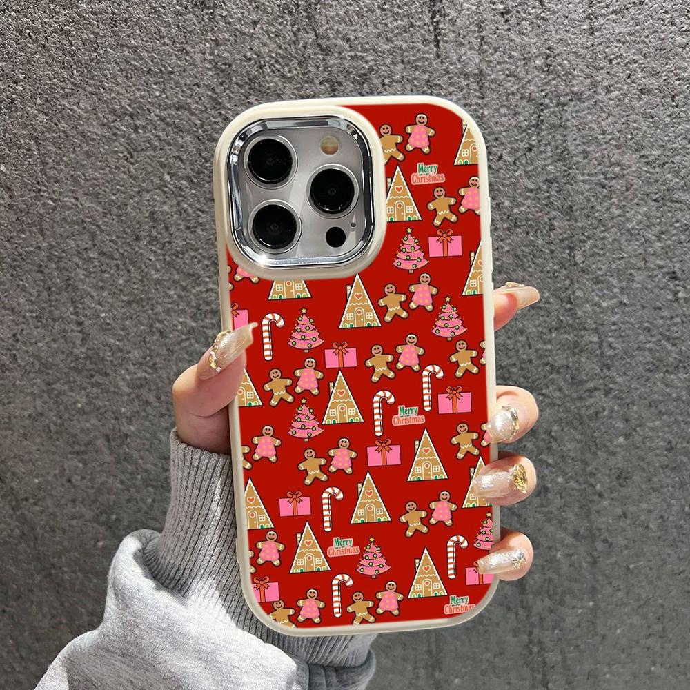 N115 Веселый рождественский дизайн С Новым годом Мягкие чехлы для телефонов iPhone 16Pro — фото 13
