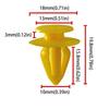 Plastic Material Plastic Clips 10mm Size Plastic Rivets Car Door Panel Clips  Car Accessories