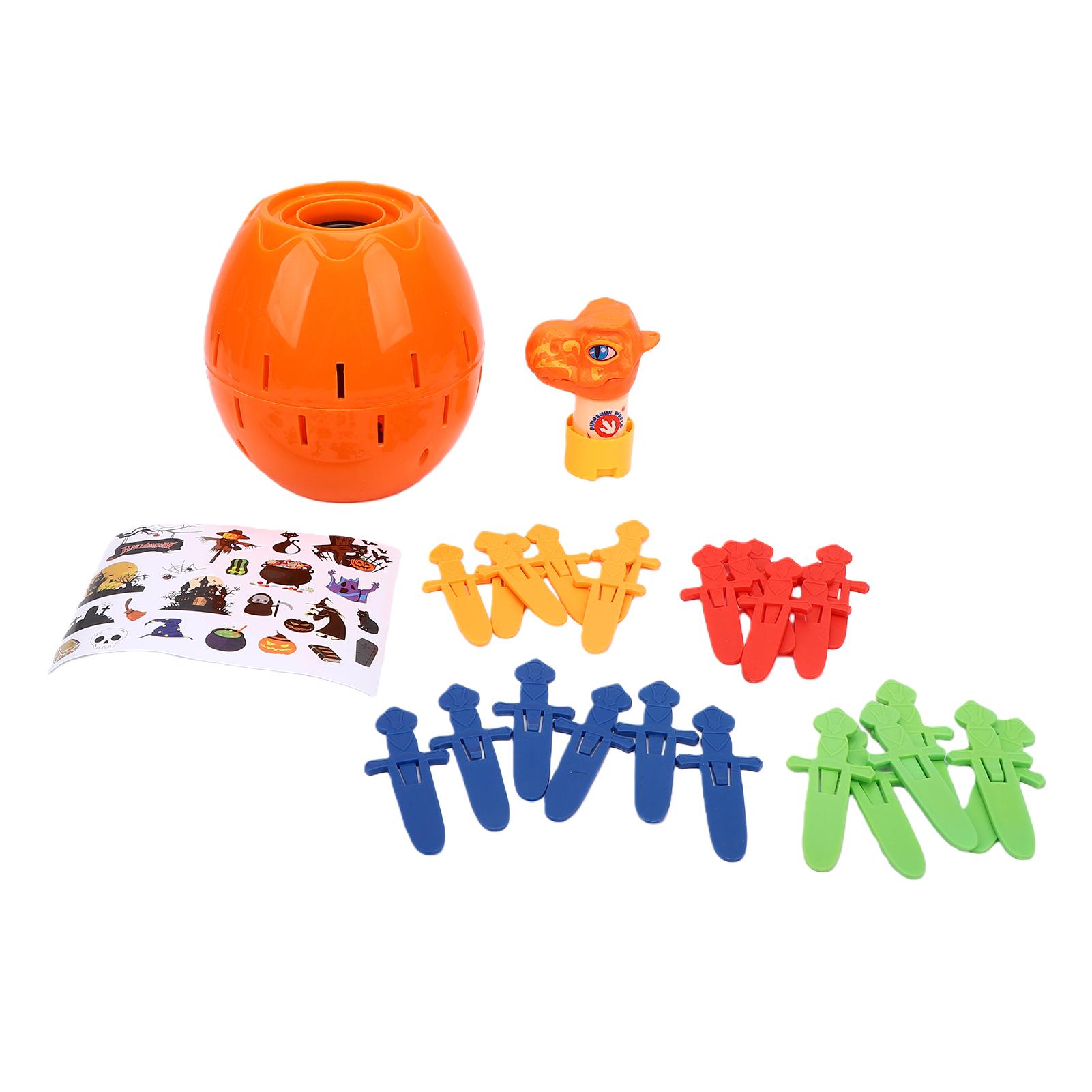 Tomtop Jms Bucket Sword Pop Up Game Dinosaur Money Bank Interactive Board Game With Sticker For Entertainment
