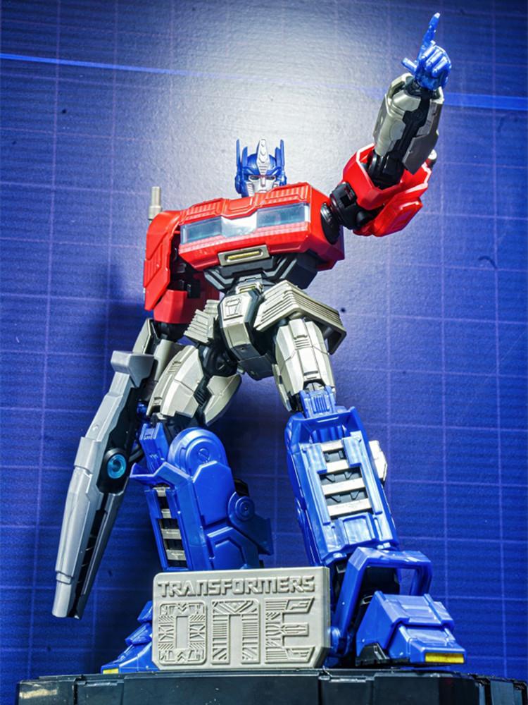 Non-Toxic Blokees Transformers One Building Blocks Robot Action Edition Orion Pax G1 Optimus Prime Soundwave Action Figures Splicing Toys