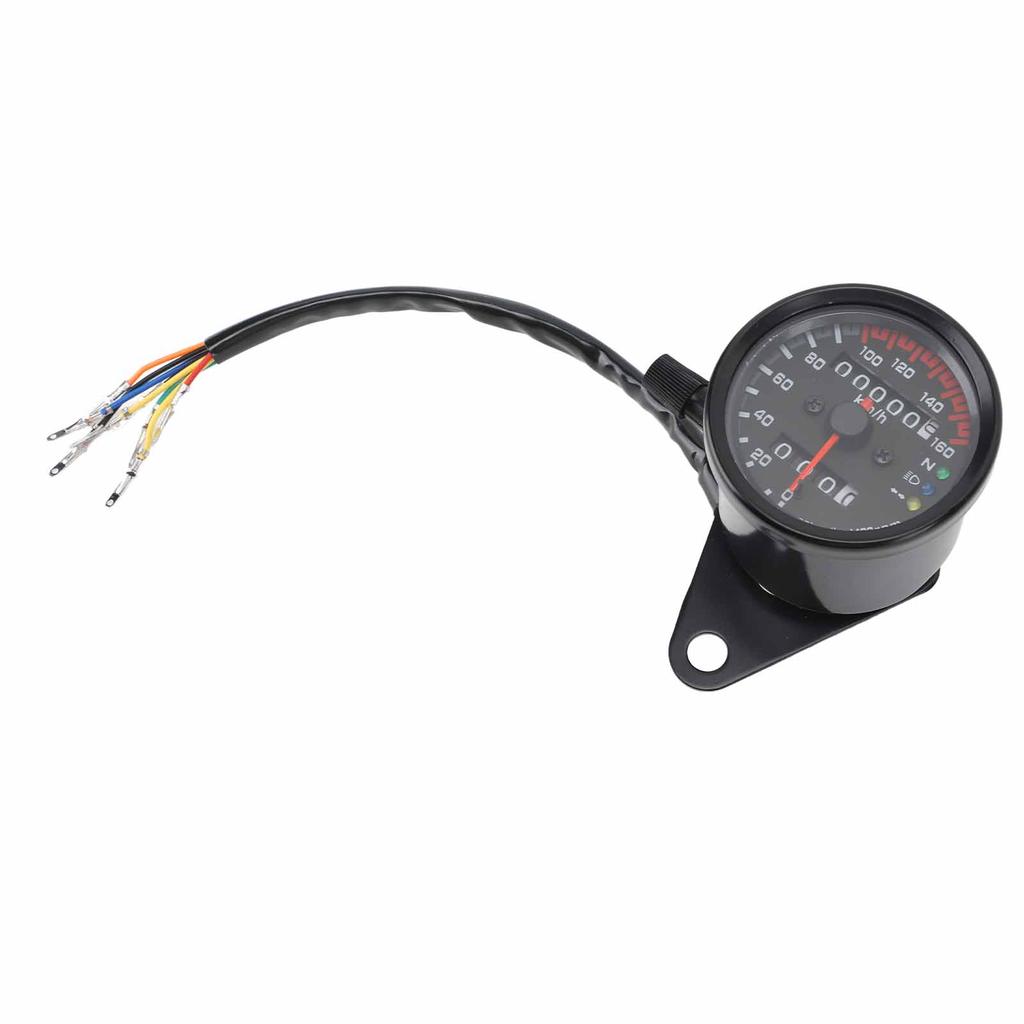 Motorcycle Speedometer Rugged Highly Accurate Reliable Motorbike Speed Gauge for Most Motorbike Models