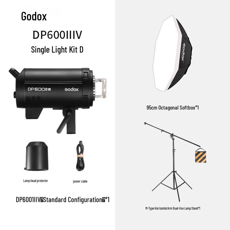 Godox Studio Flash Kit with Softbox