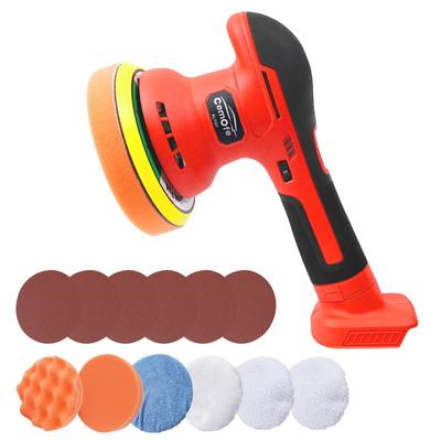 Car Rechargeable Not Makita Double 11 Speed 150mm Powerful Overheat Battery Level Scratch Home Use Polisher, 21V/18V (Battery Included), Cordless,