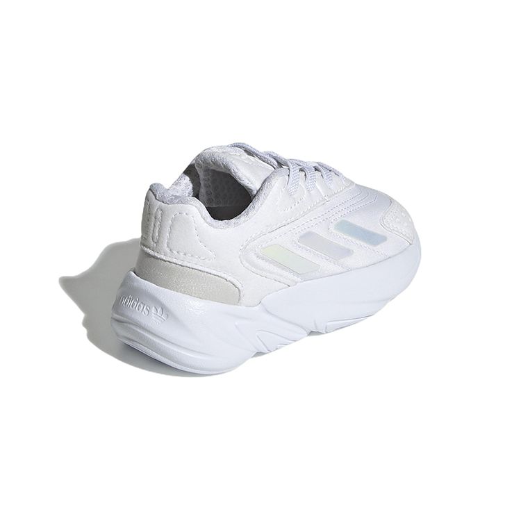 Adidas Originals Ozelia Sports Casual Non-Slip Wear-Resistant Low-Top Walking Shoes Baby Shoes White GW8127