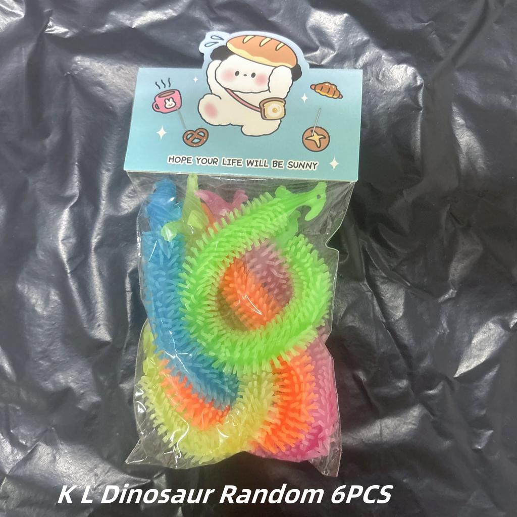 6 Pièces Jouets Fidget Vers à Tirer Licorne Drôle Ficelle Extensible Corde TPR Jouets Anti-Stress Ficelle Soulagement du Stress Jouet d'Évacuation Autisme